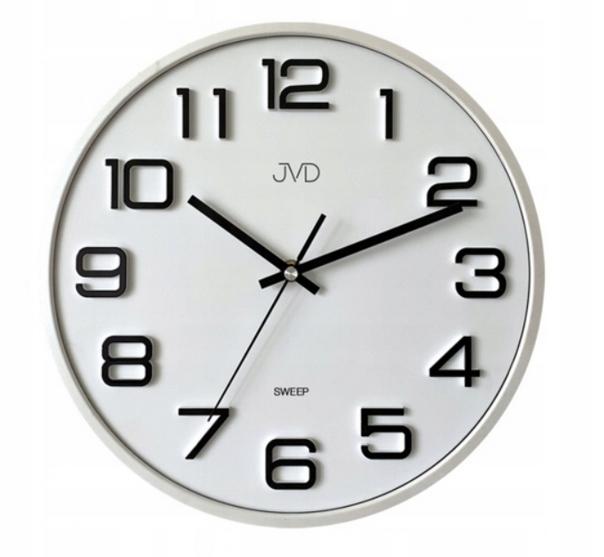 Nástěnné hodiny Jvd HX2472.7 30 cm – Elegantní hodiny s tekoucím sekundovým spínačem