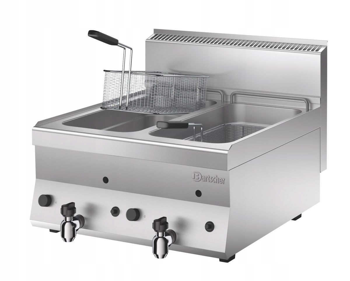 Gazová Fritéza Bartscher 1152113 Dvoukomorová 2x 8 l Gastronomická