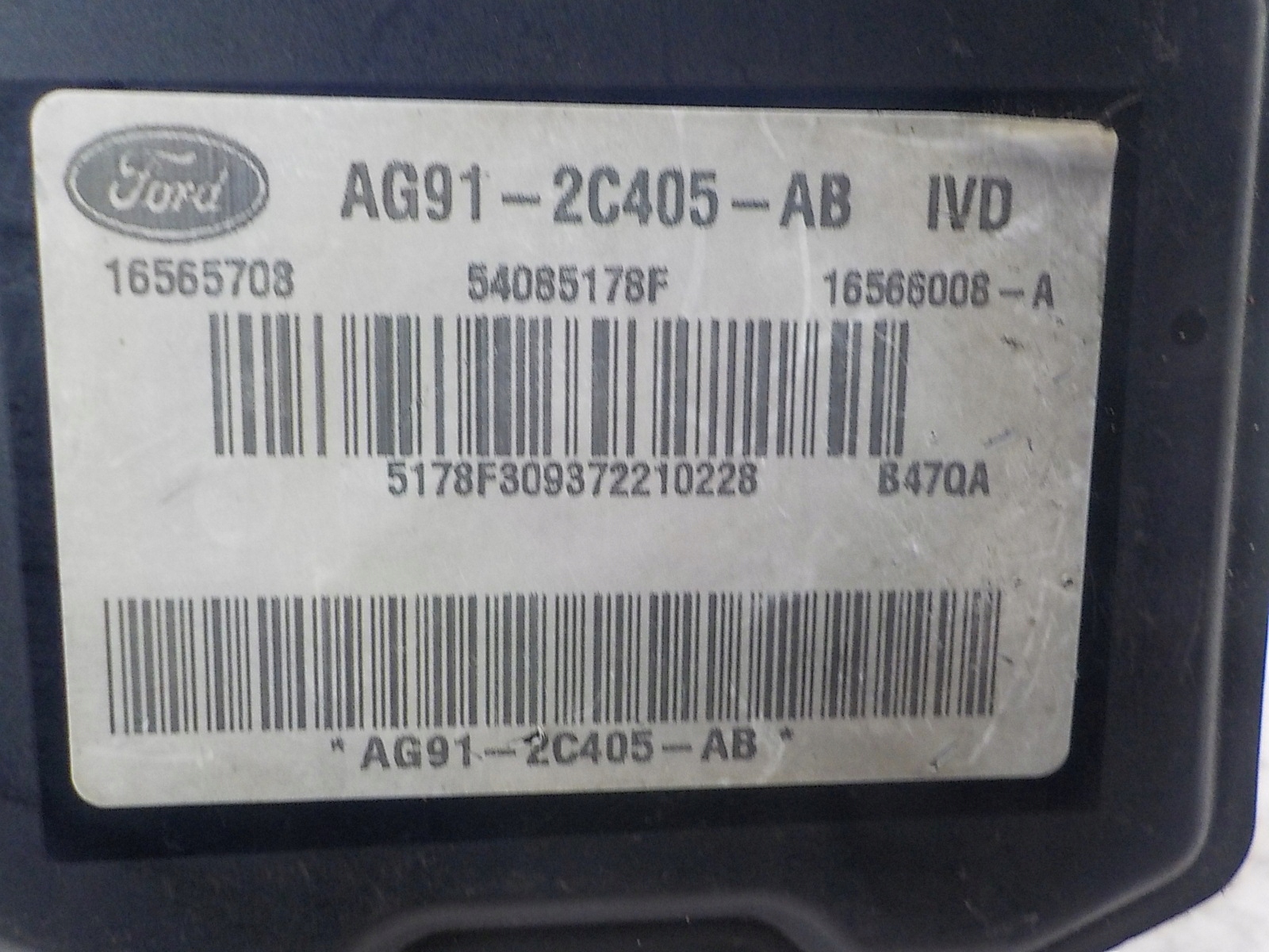 FORD GALAXY Pompa ABS AG91-2C405-AB 16565708 54085178F