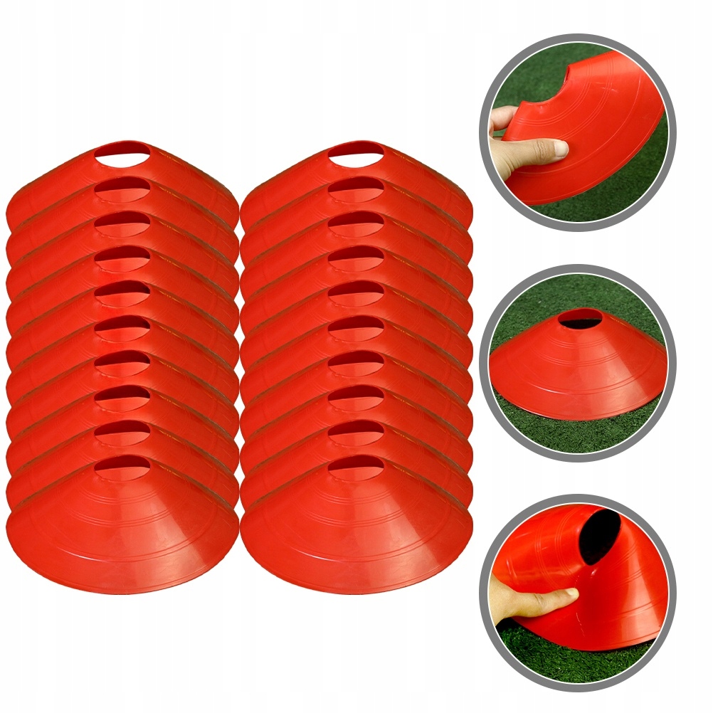 FOOTBALL TRAINING DISC SOCCER CONE CONES SOCCER Długość (cm) 25 cm