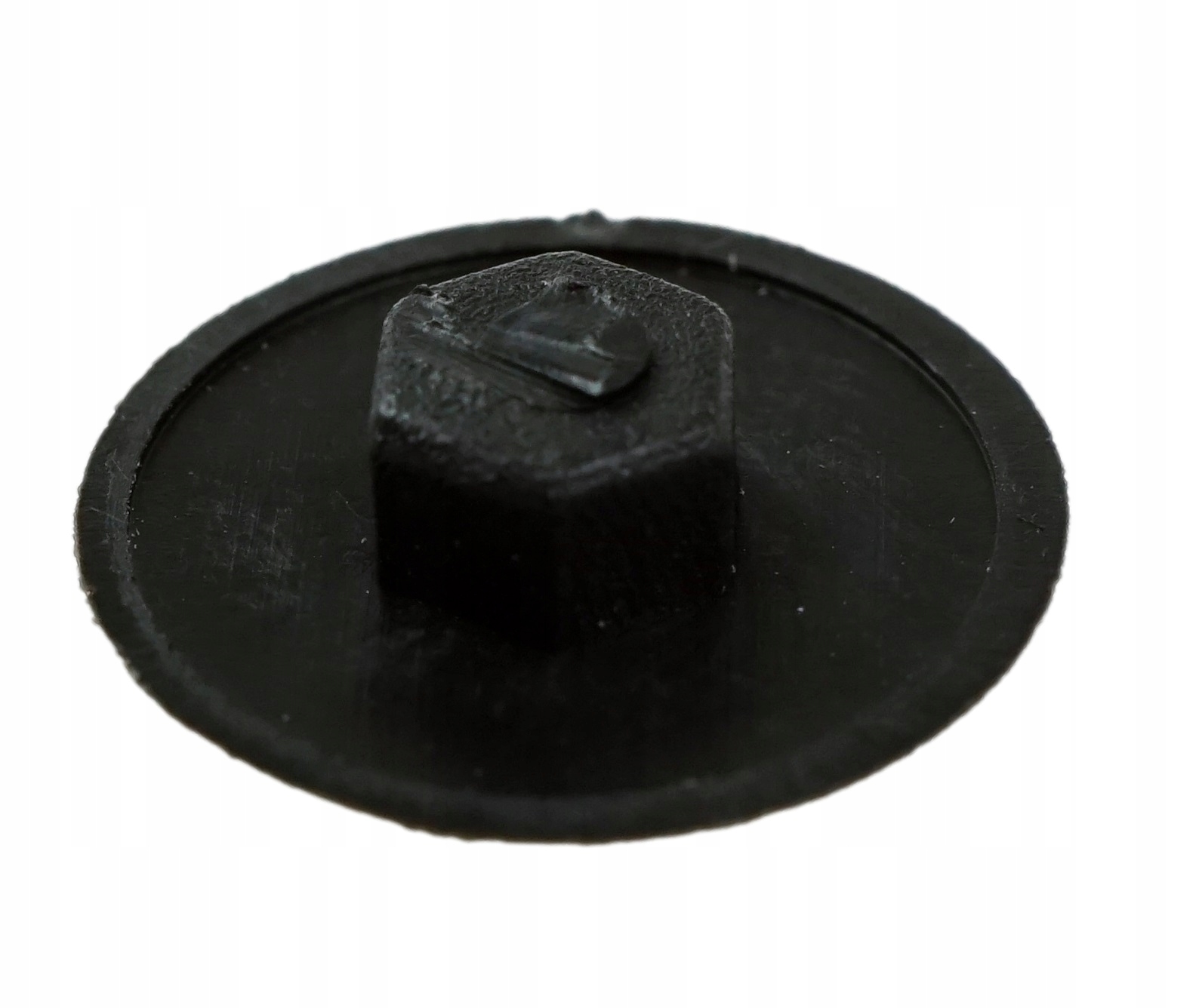 

100x Zaślepka meblowa czarna pod konfirmat Ø 12 mm
