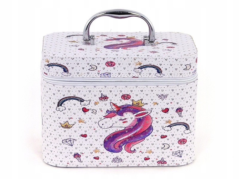 

Kuferek, Kosmetyczka, Walizka L Jednorożec unicorn