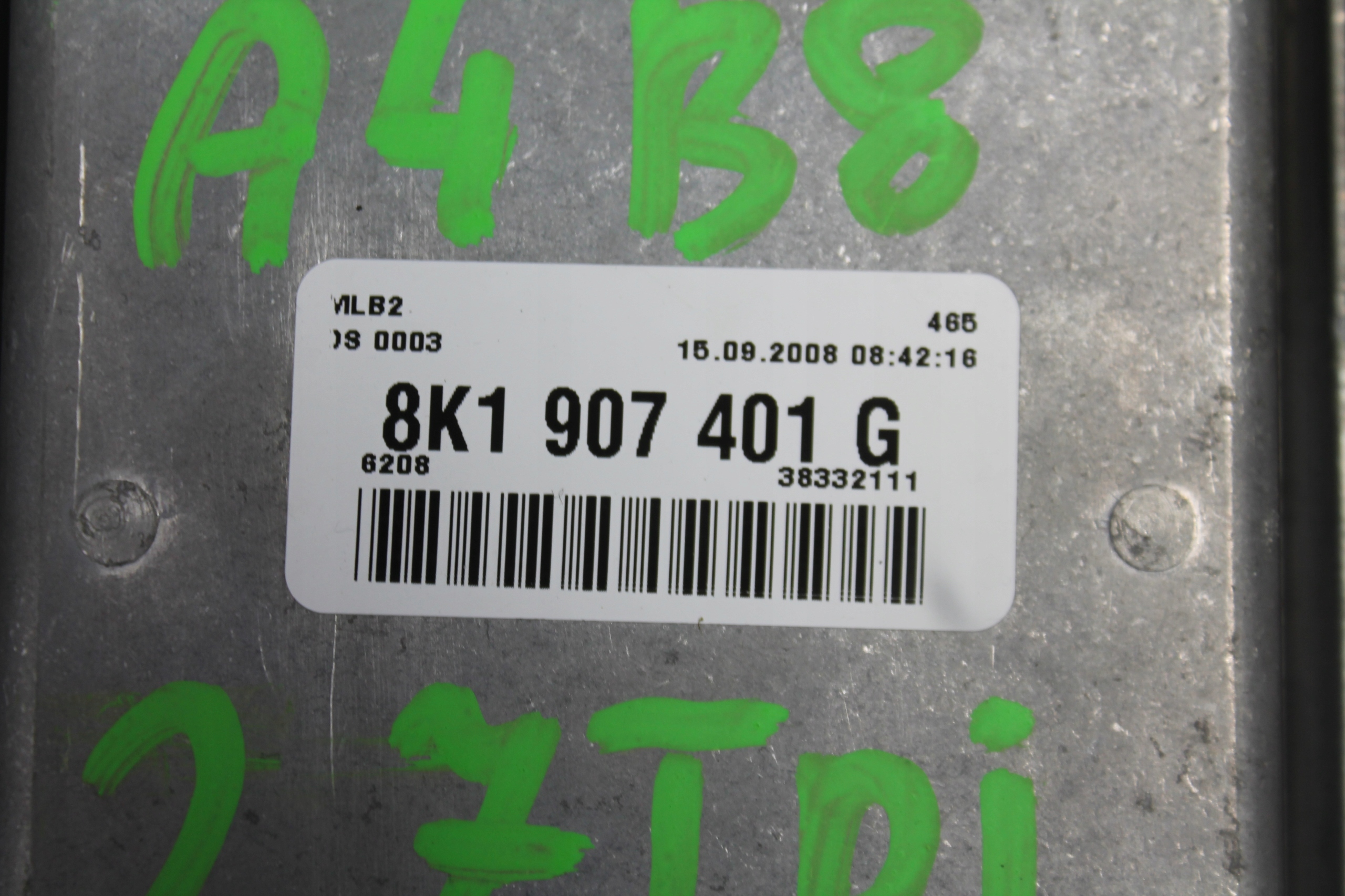 COMPUTER MOTORE 8K1907401G AUDI A4 B8 2.7 TDI 07