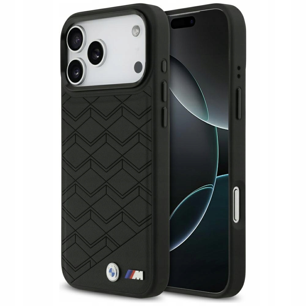 Pouzdro Bmw M Shape Logo MagSafe pro iPhone 17 Pro Max, černé