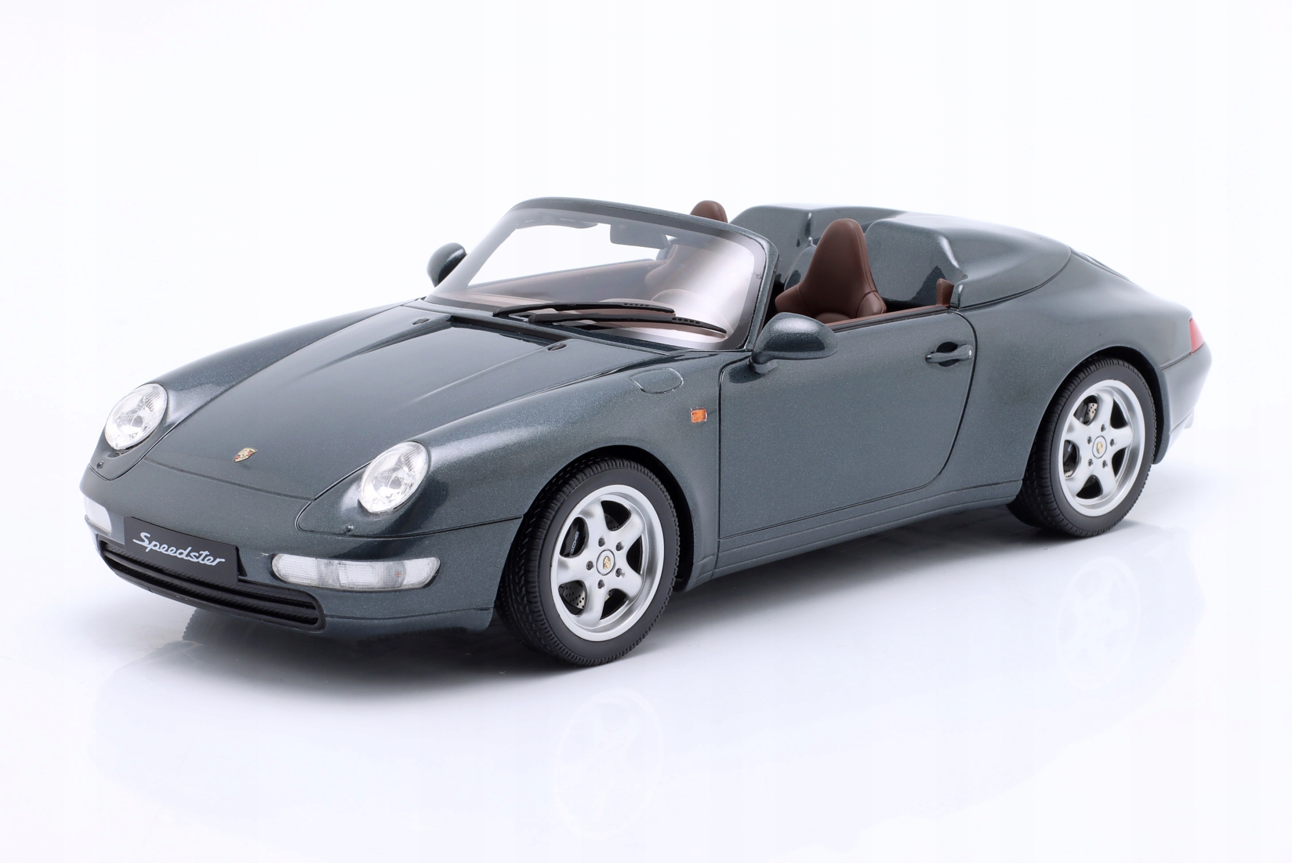Porsche 911 (933) Speedster 1994 Dark Green Gt Spirit 1:18 Model Auta
