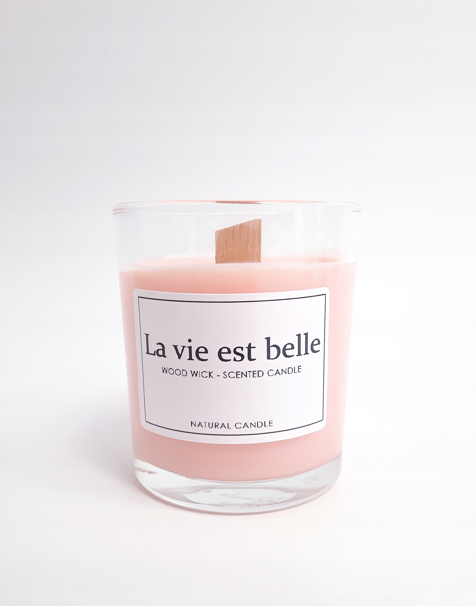 

Świeca Sojowa Drewniany Knot La Vie Est Belle