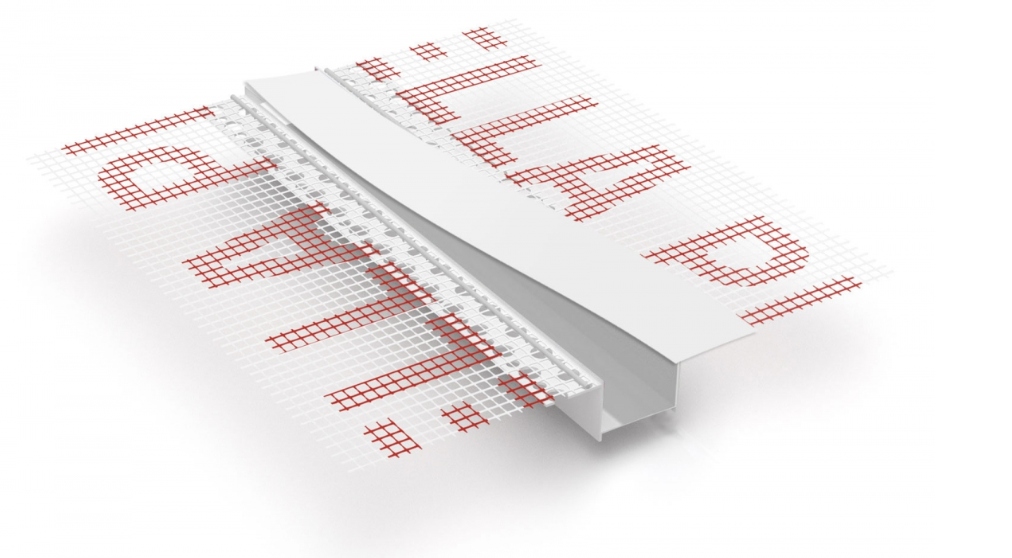 Listwa do boniowania z siatką i el.traconym 3m/2cm