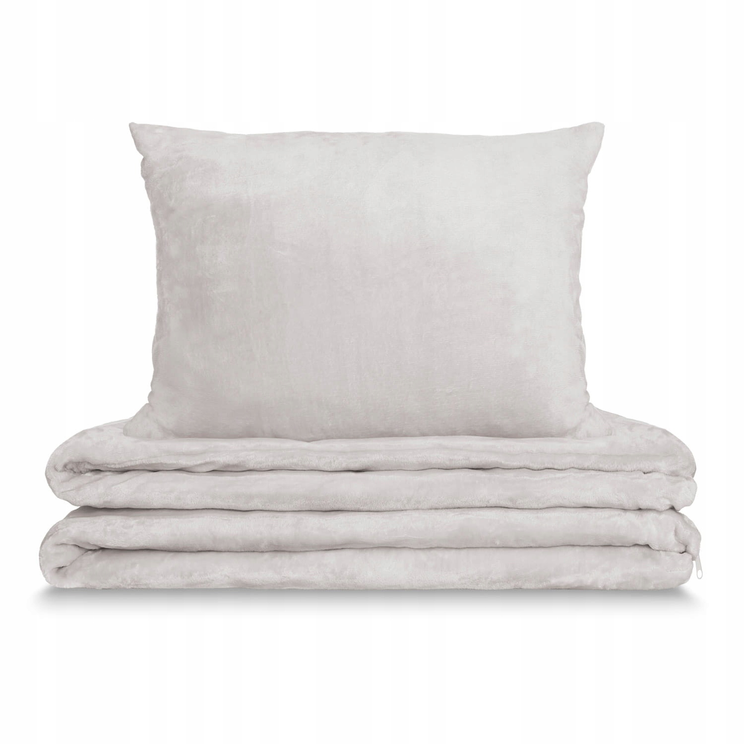 Povlečení z mikrovlákna medvídek Flano 160 x 200 Cozy Šedý Vánoční teplý