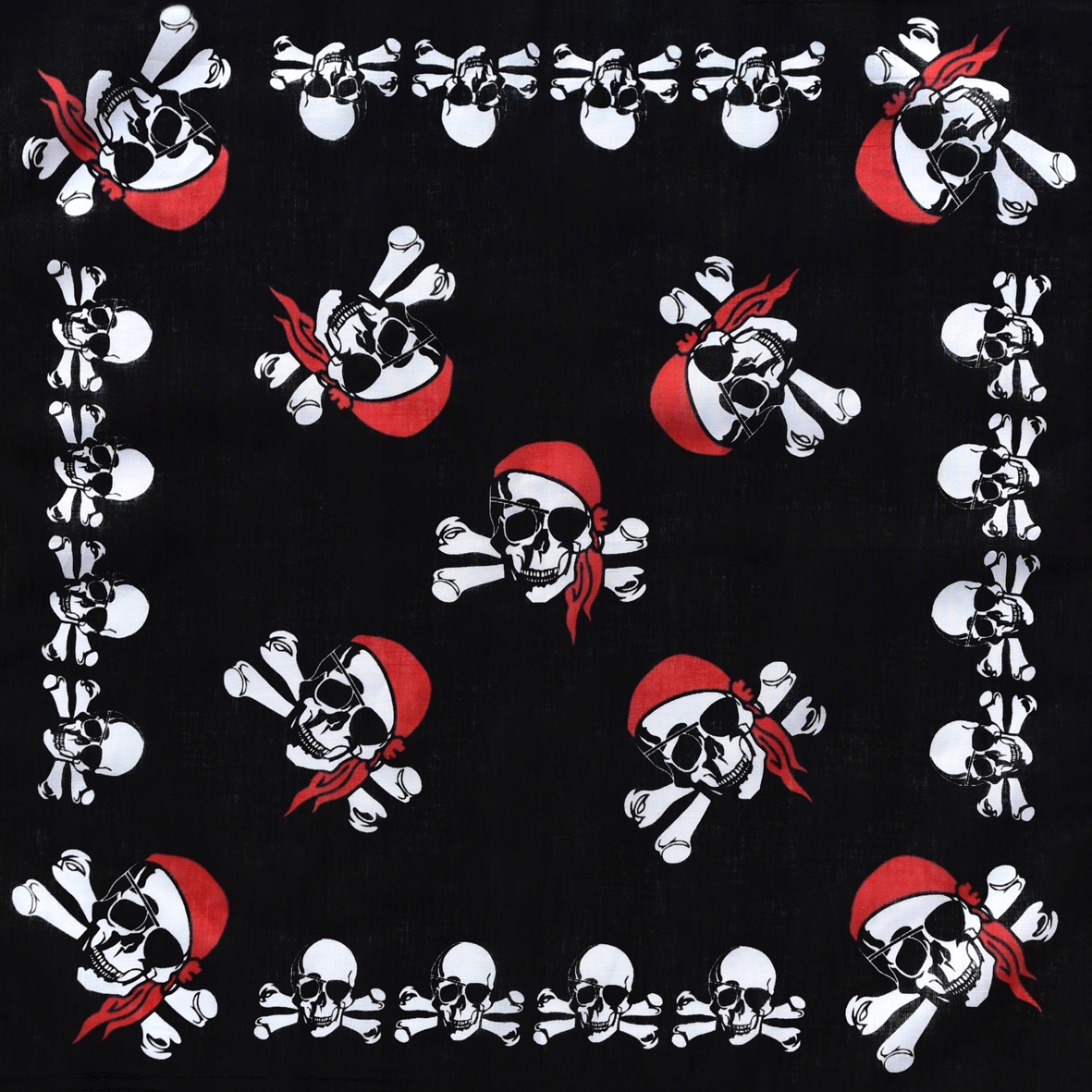 

Bandana bandama czarna piracka bandamka chusta