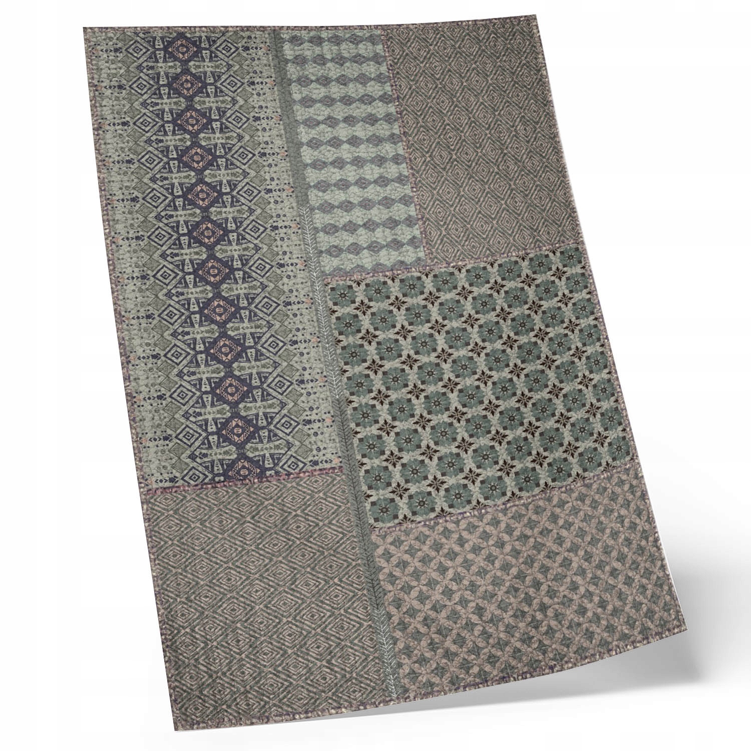 Vinylový koberec odolný voči vode Terasa Balkón Záhrada Aztécky štýl 100x150