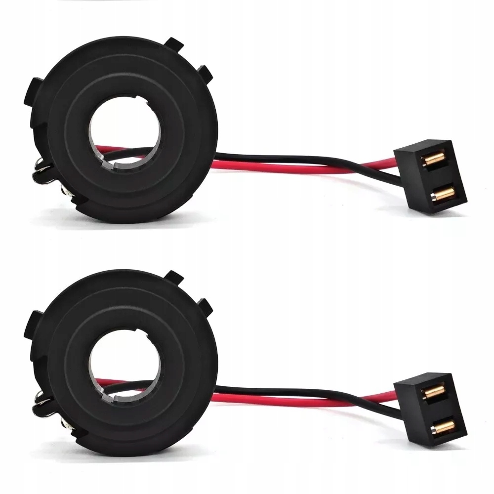 Adapter do żarówek Led H7 z kołnierzem, Vw Golf, Jetta, Touran, Sharan, Sci