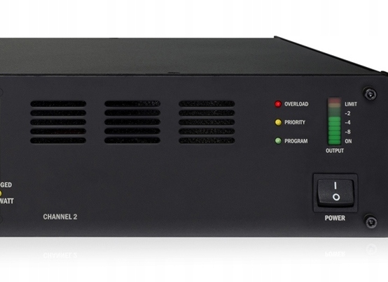 WZMACNIACZ CYFROWY 2-KANAŁOWY APART AUDIO PA2240BP Model PA2240BP