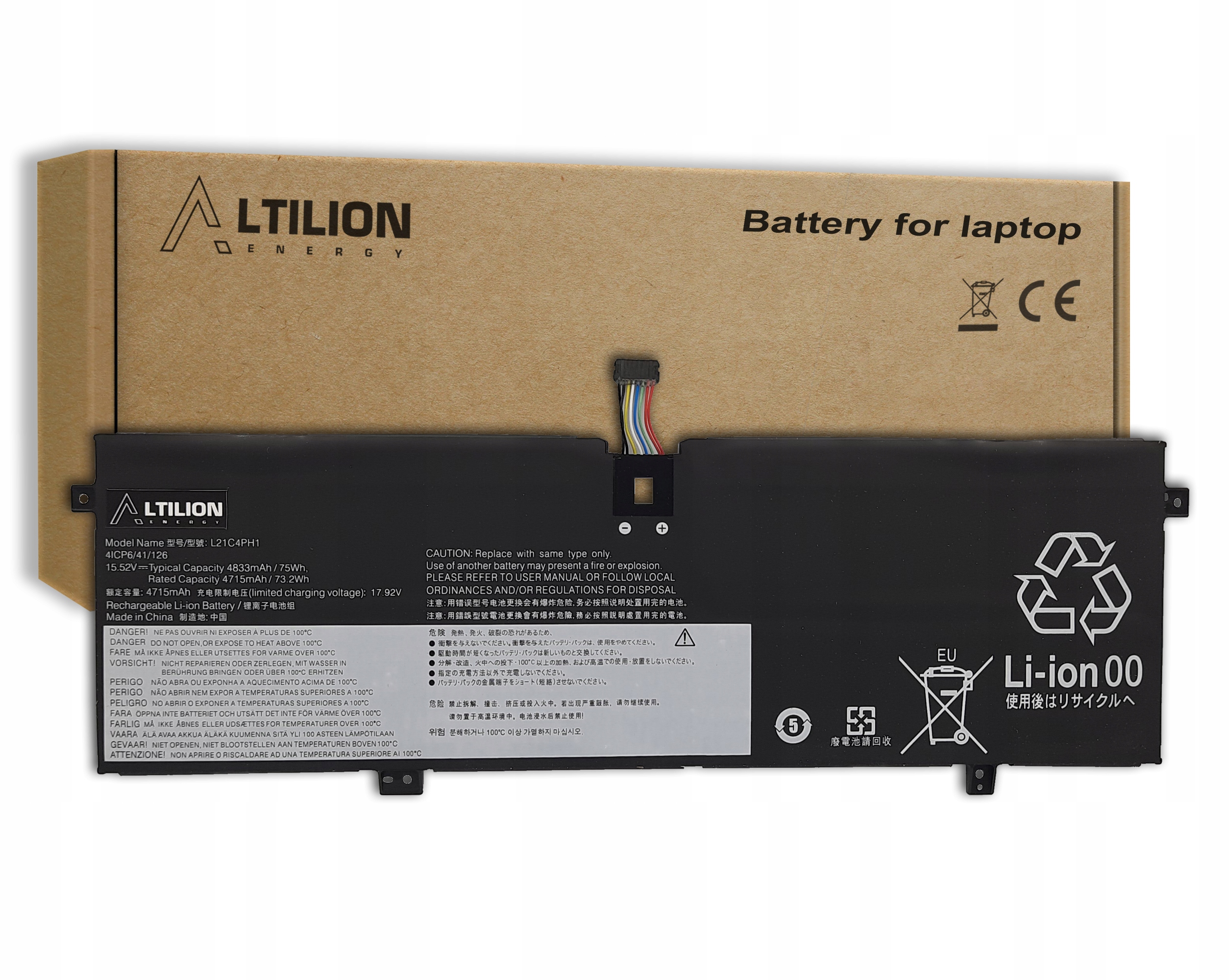 Baterie Altilion Energy L21C4PH1 kompatibilní s Lenovo