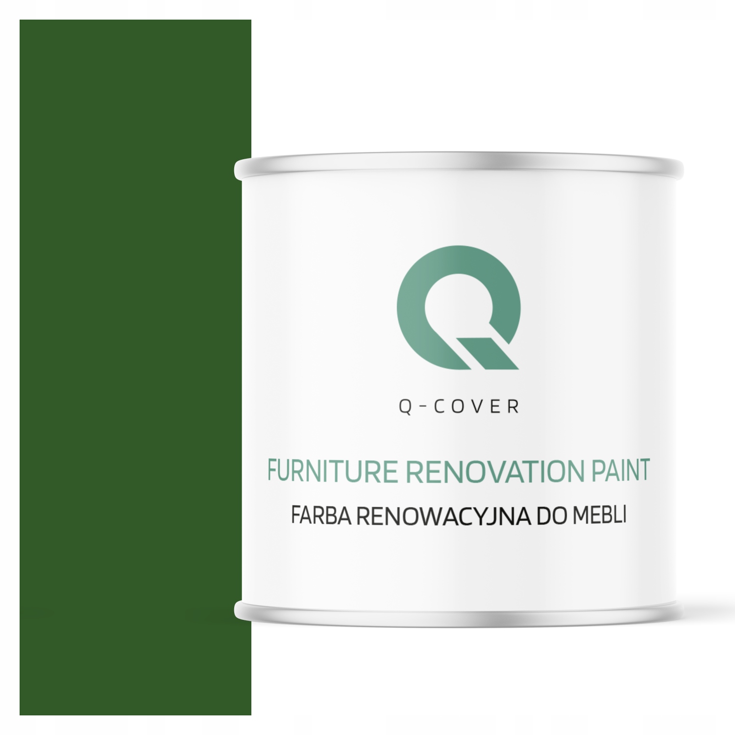 Farba Kuchynského Nábytku Na Prednej Strane Skriniek Zelená Listová RAL6002 Polomatná 2.5 L