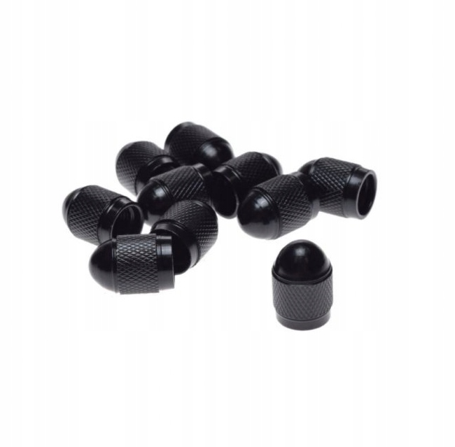 NAKRĘTKI WENTYLA KOŁA CZARNE