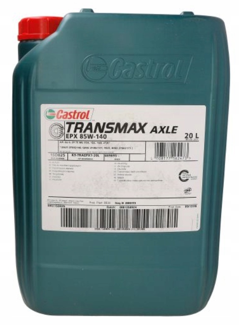 CASTROL AXLE EPX 85W-140 20L