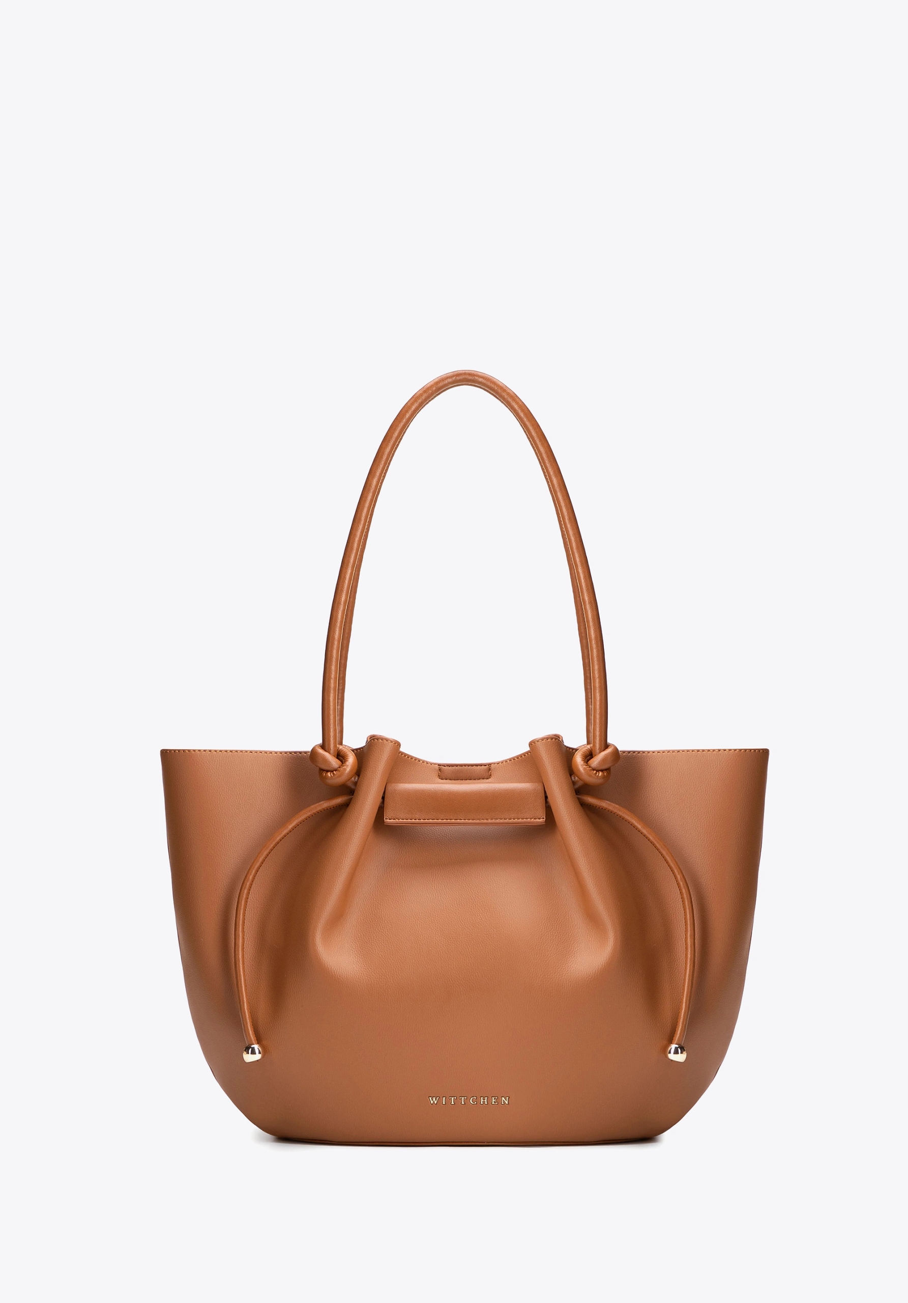 shopperka damska z kosmetyczką Wittchen 102-4Y-404-5 ekoskóra