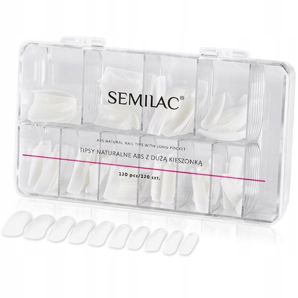 Semilac TIPSY MILK + KLEJ Isabellenails zestaw do przedłużania paznokci Marka Semilac