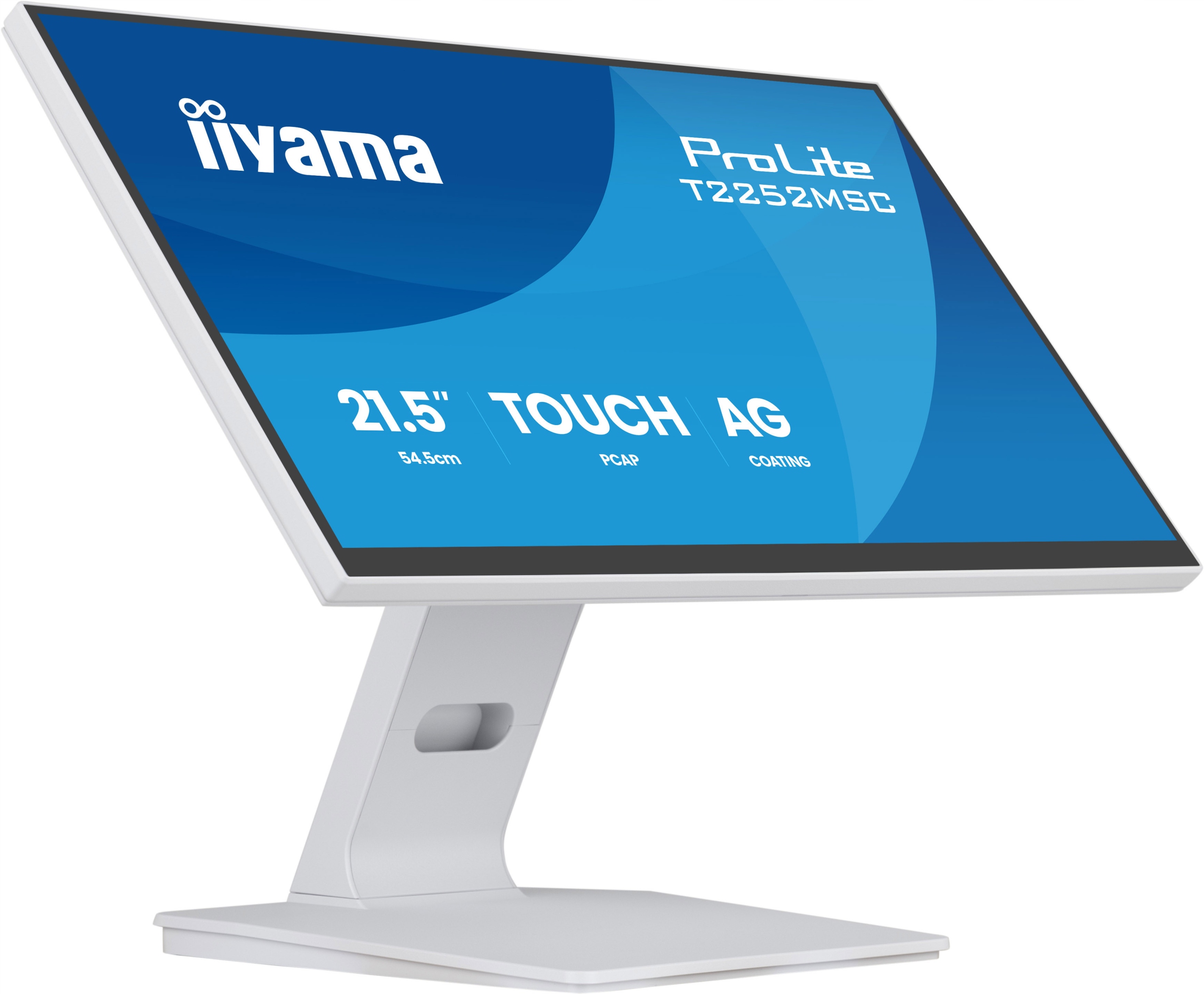 Biały Monitor Pos iiyama ProLite T2252MSC-W2AG 22 Ips Led Dotyk