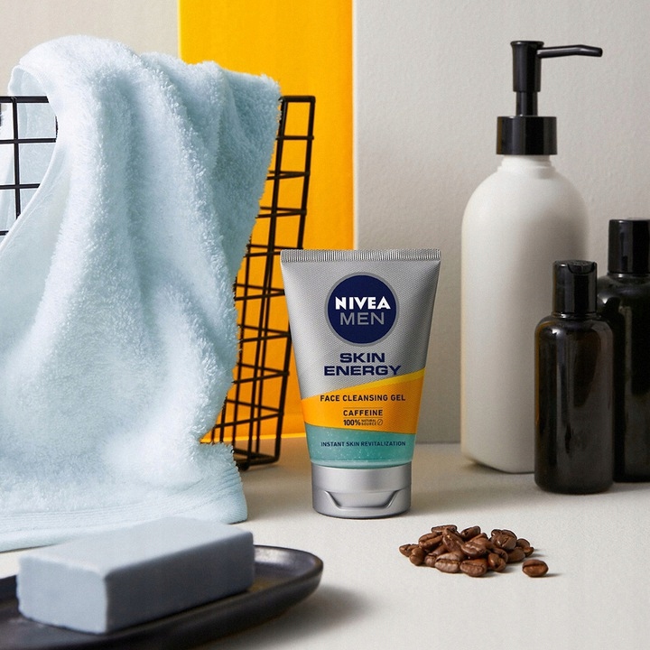 Żel do mycia twarzy NIVEA MEN Active Energy 100ml Marka Nivea Men