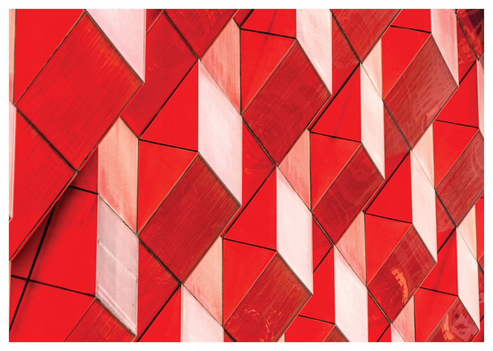 Fototapeta Geometrické vinylové panely na moderné steny 368x254 lepidlo