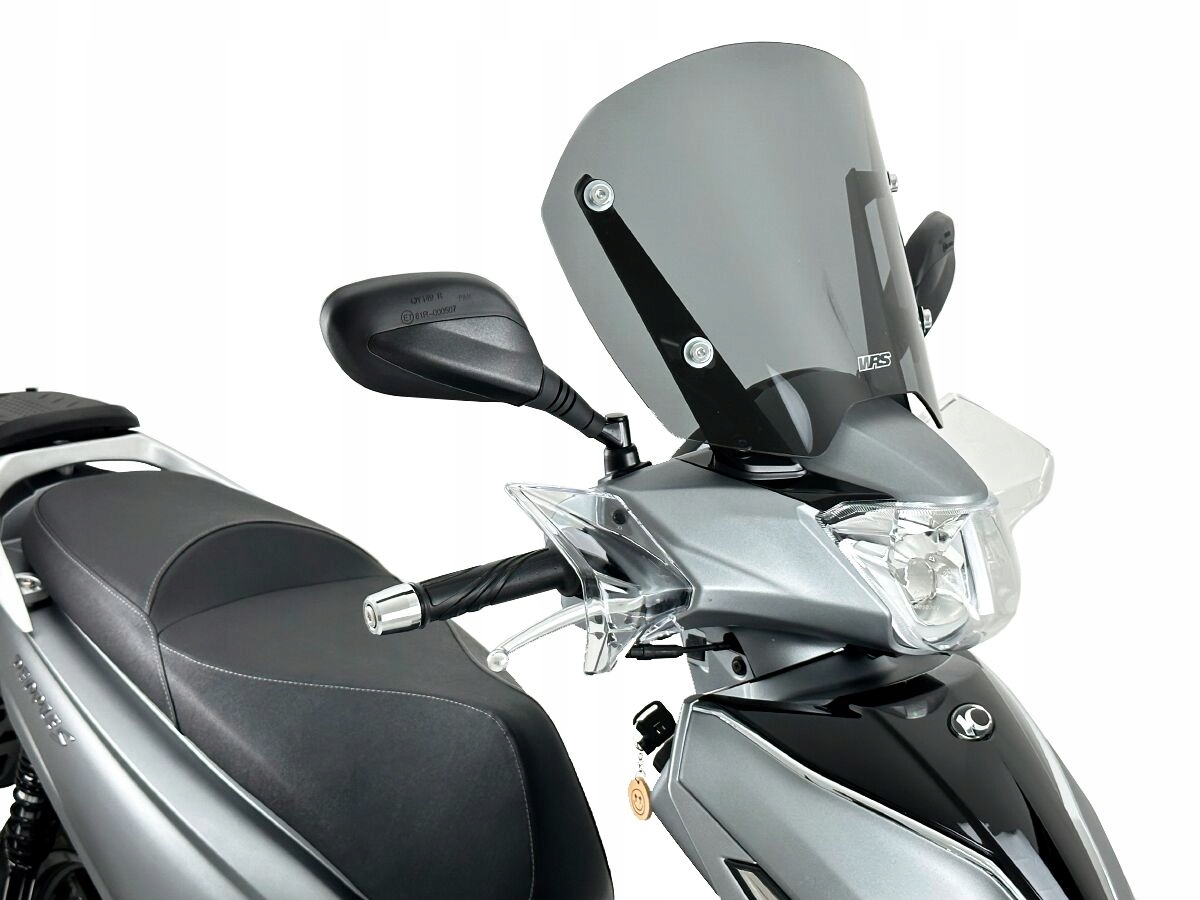 Motocyklové Plexi Wrs Sport Kymco People S Tmavý Dym