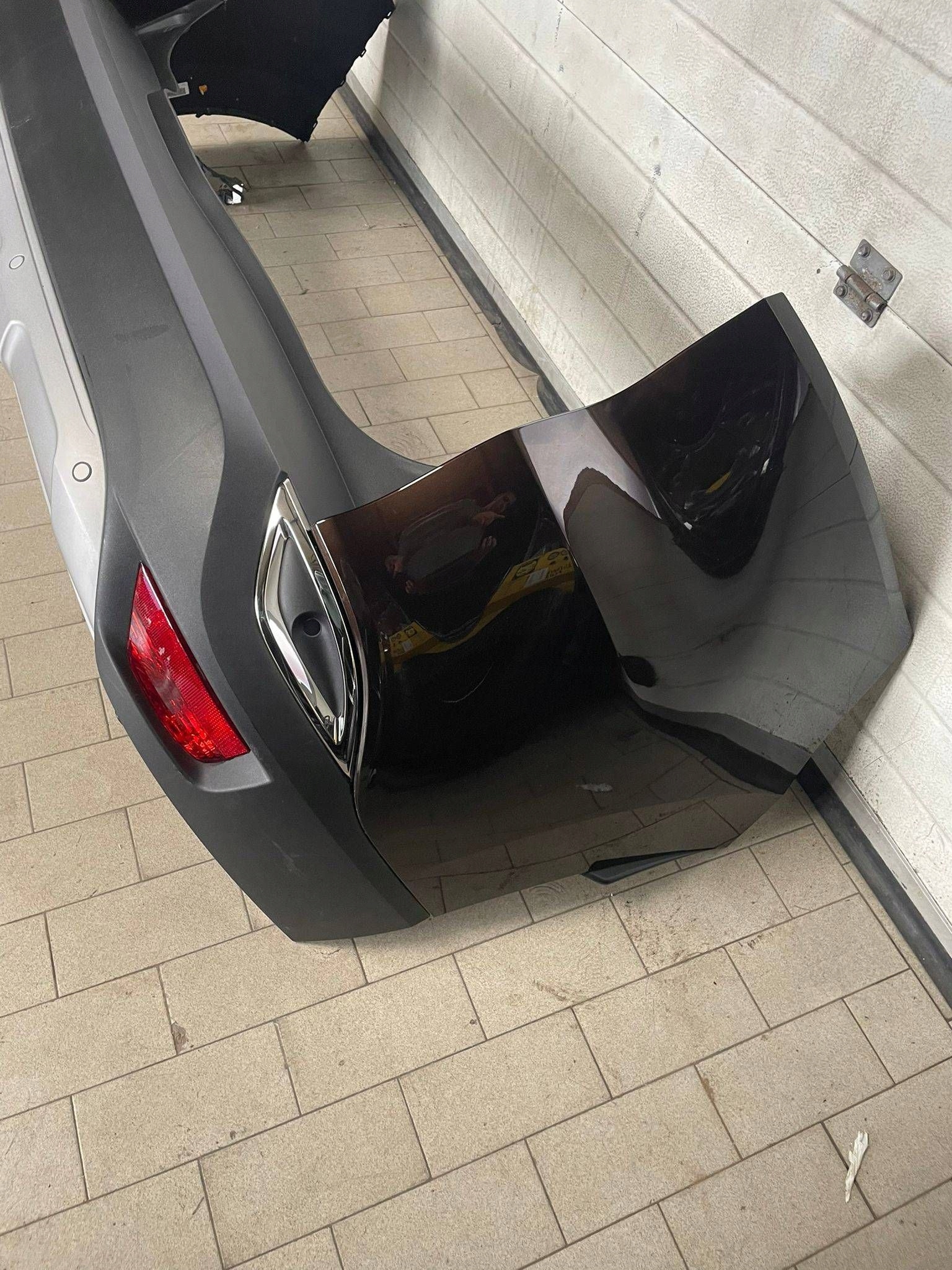bumper rear rear part Renault Espace V (RFC) brazowy ted17 w colour!