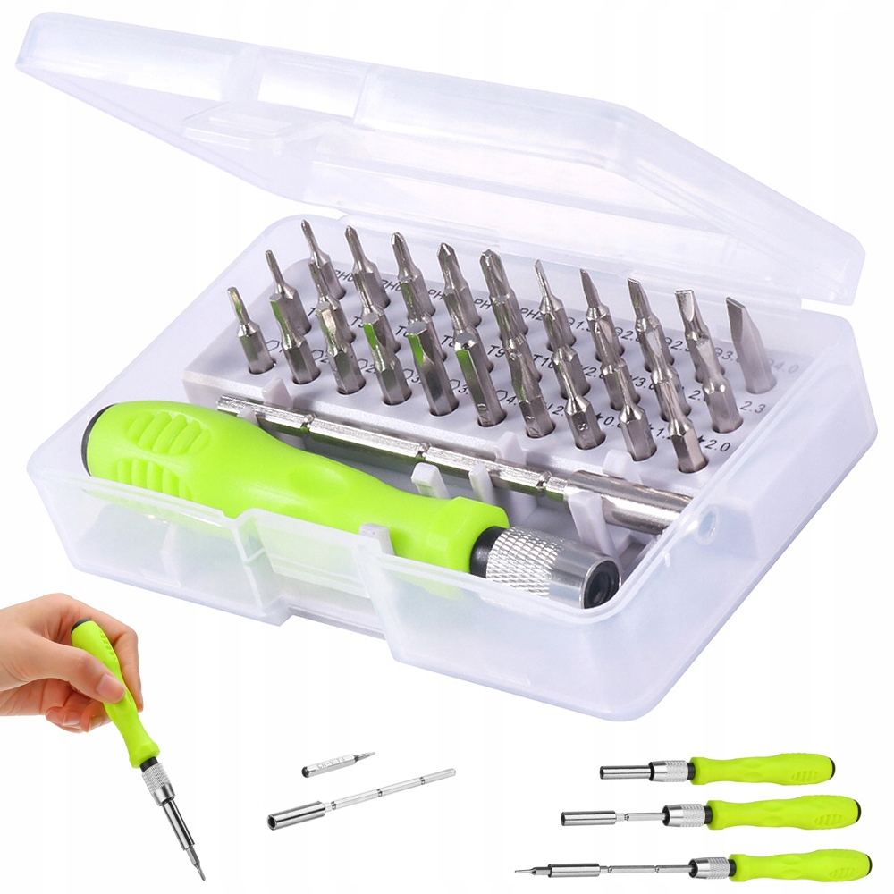 

Zestaw Precyzyjnych Śrubokrętów Torx Wkrętak 32w1