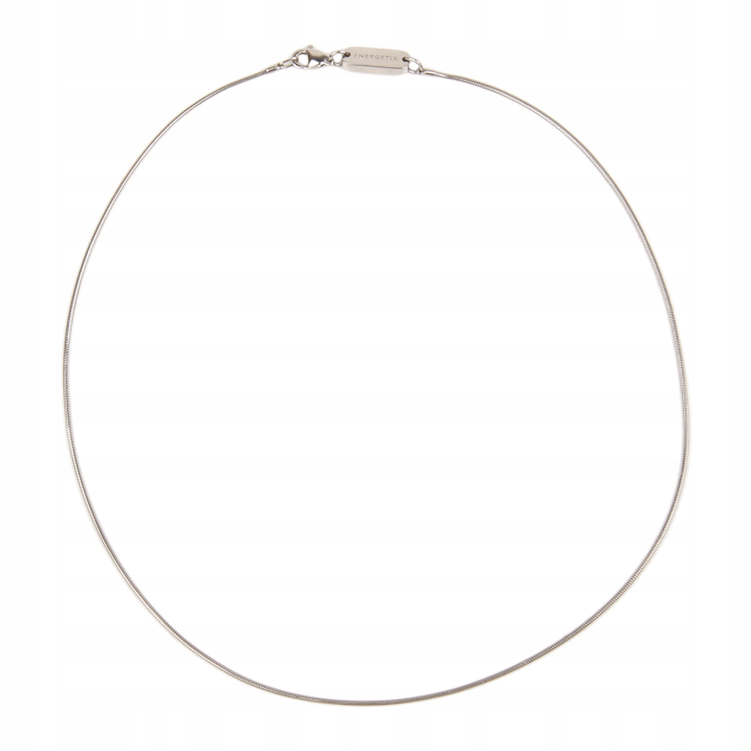 Jemný Řetízek Stříbrný náhrdelník Ocel Zapínání 42 cm
