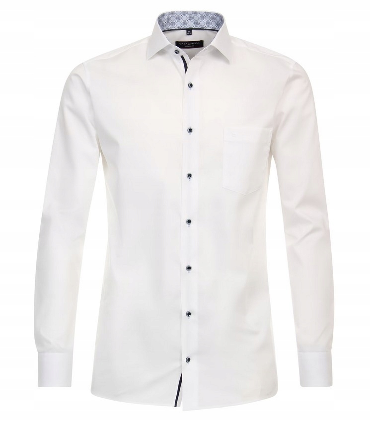 Casa Moda Velká Návštěvnická Košile Velké Velikosti Bílá 2XL 46