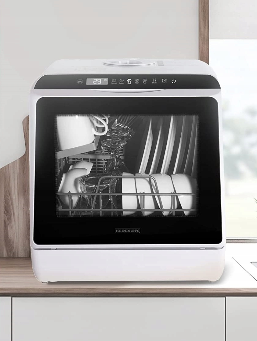 MAŁA ZMYWARKA STOŁOWA WOLNOSTOJĄCA NABLATOWA 6 PROGRAMÓW NIEMIECKA Stan opakowania oryginalne