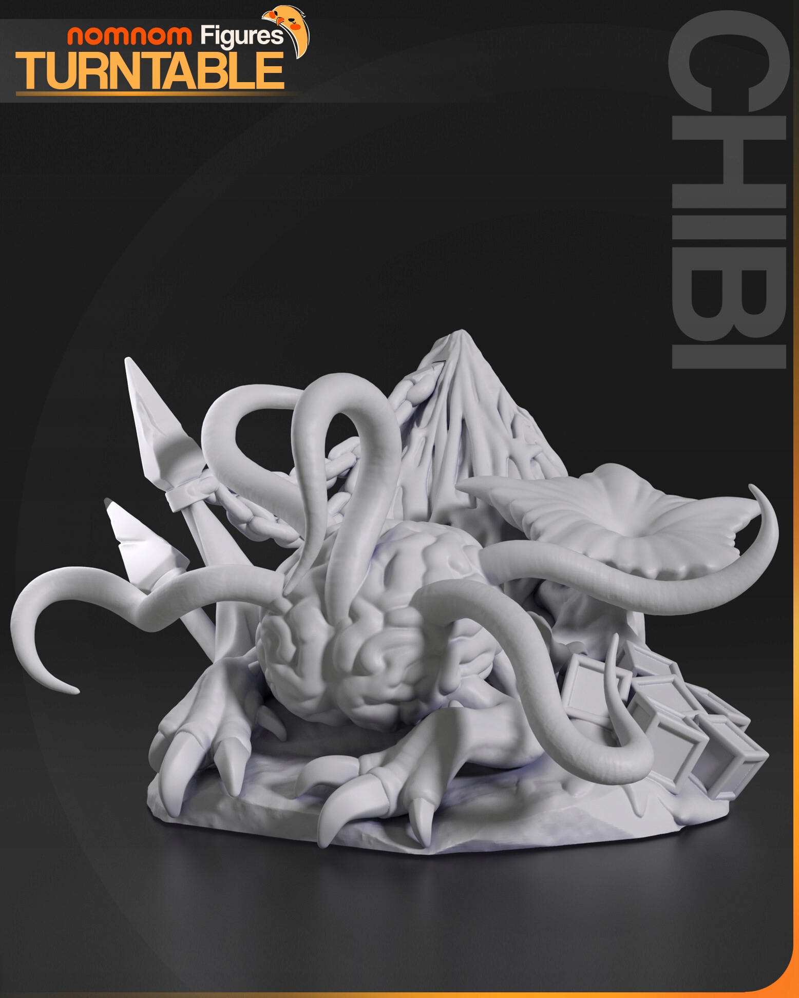 Figurka Chibi Us Baldur's Gate 3 3D tisk Pryskyřice NomNom Figures