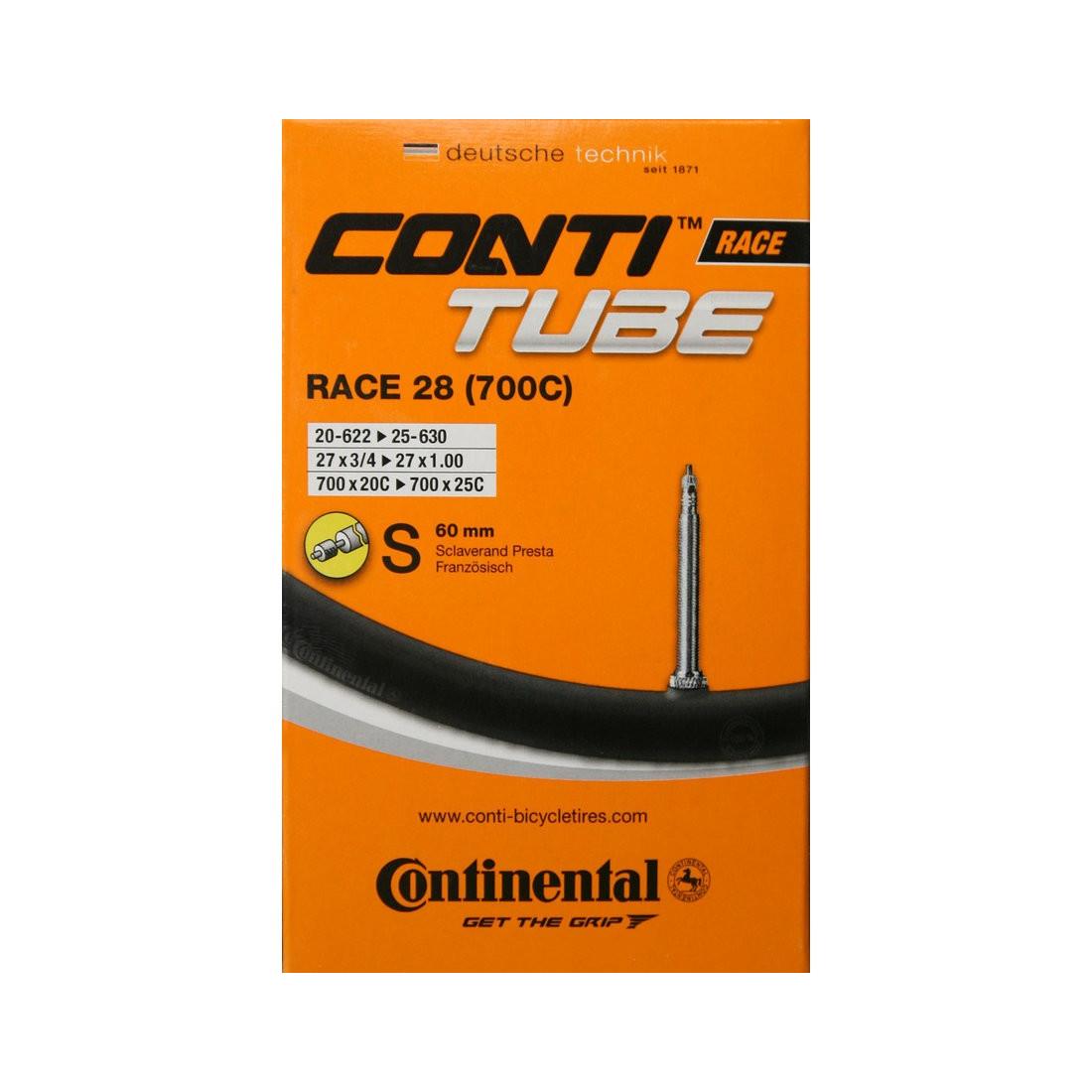 

Dętka Szosowa Continental Race 28 700 C Zawór 60MM