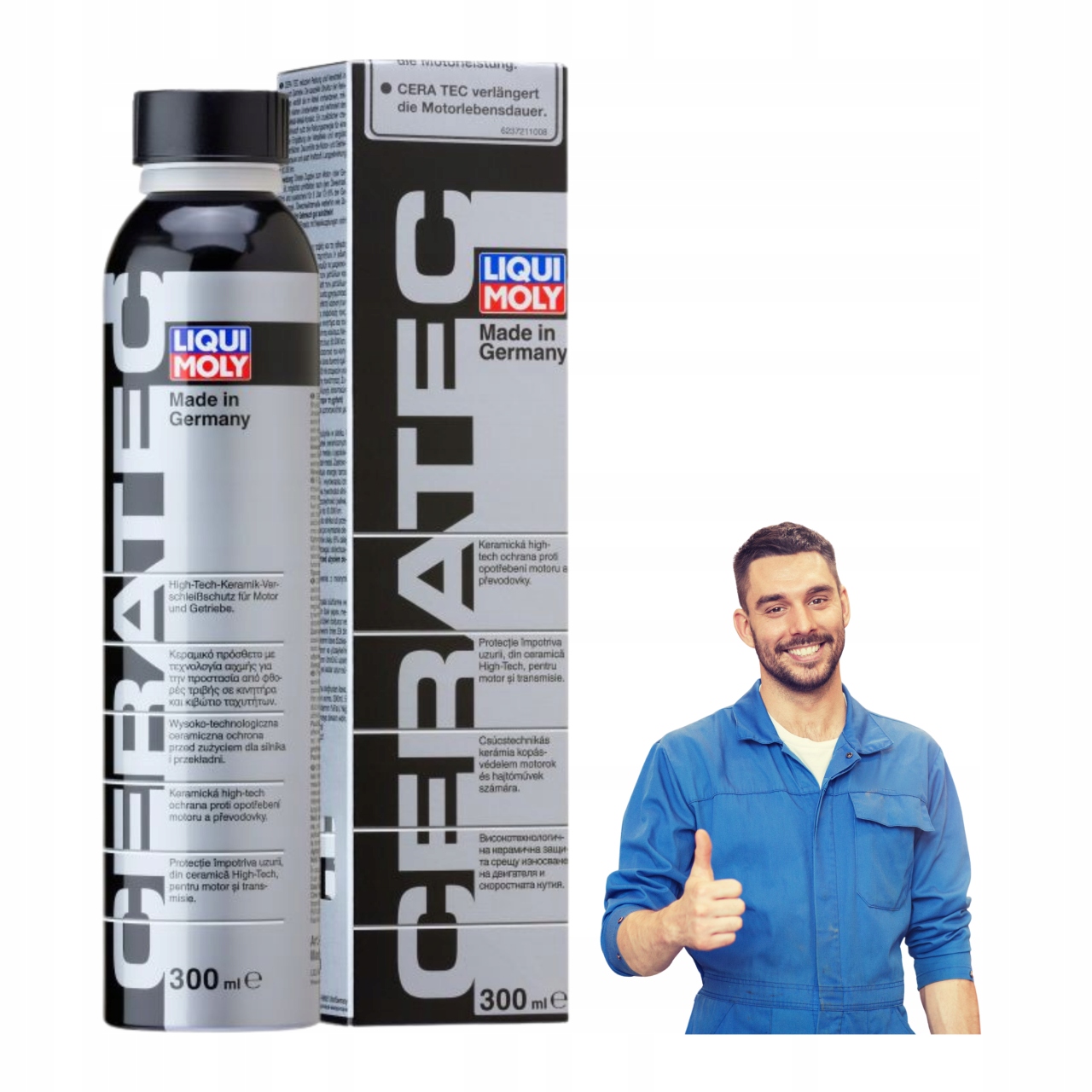 Přísada do motorového oleje Liqui Moly CeraTec 300 ml Chrání motor 7181