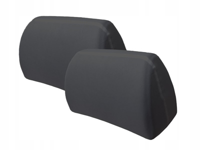 Pokrowce za zagłówki czarne 2 szt.