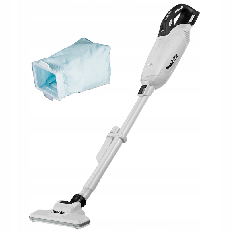 akumulatorowy odkurzacz pionowy 18V, biały, Makita [DCL285FZW] Li-Ion, Lxt