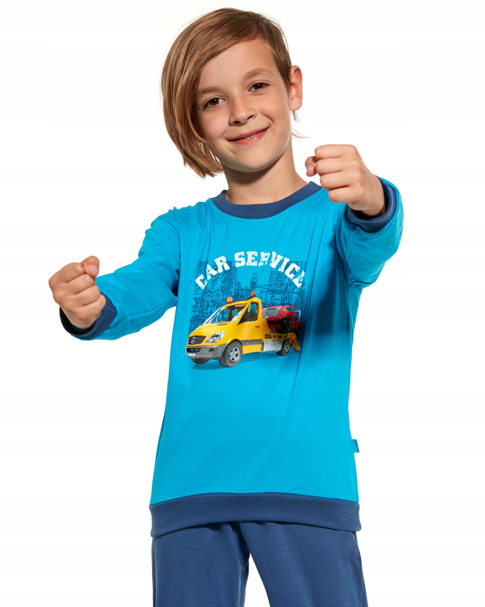

Piżama chłopięca 122/128 Cornette 477 Car Service