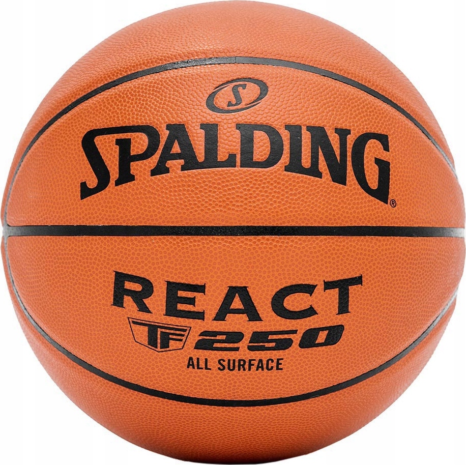 Basketbalový Míč Spalding React TF-250 Hnědý 76802Z r 6