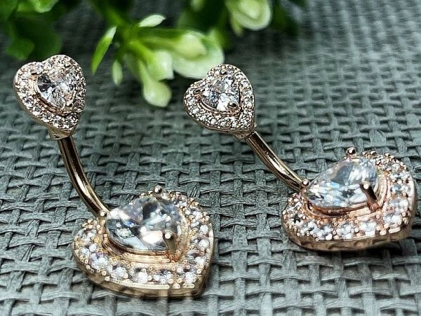 KOLCZYK DO PĘPKA PIERCING STAL CHIRURGICZNA EP-13B Część ciała pępek