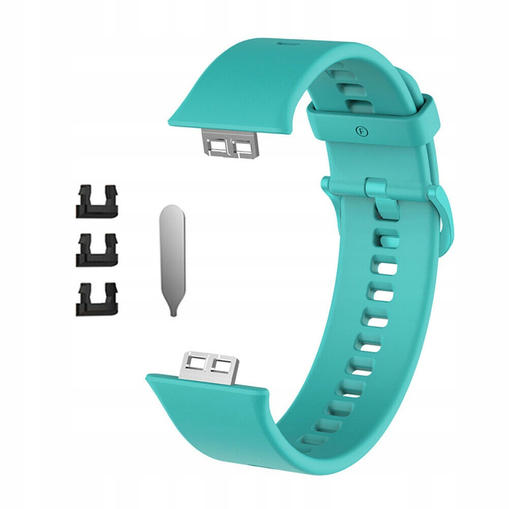 ZESTAW 3x PASEK SILIKONOWY DO HUAWEI WATCH FIT - KOLORY DO WYBORU Pasuje do modelu Huawei Watch Fit Huawei Watch Fit SE Huawei Watch Fit Elegant Huawei Watch Fit New