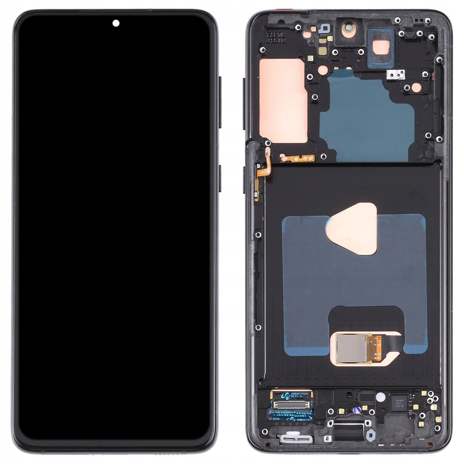 Oem displej Samsung Galaxy S21+ černý Dotykový displej