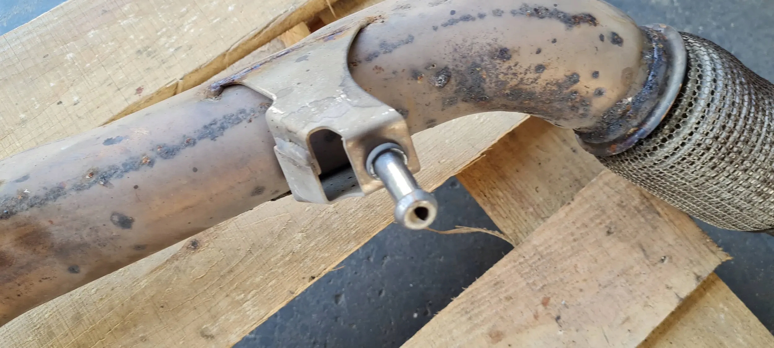 Q7 4M II pipe exhaust net catalyst 3.0 TDI
