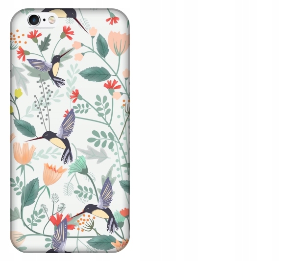 

Etui pokrowiec iPhone 6 Tropical floral kwiaty