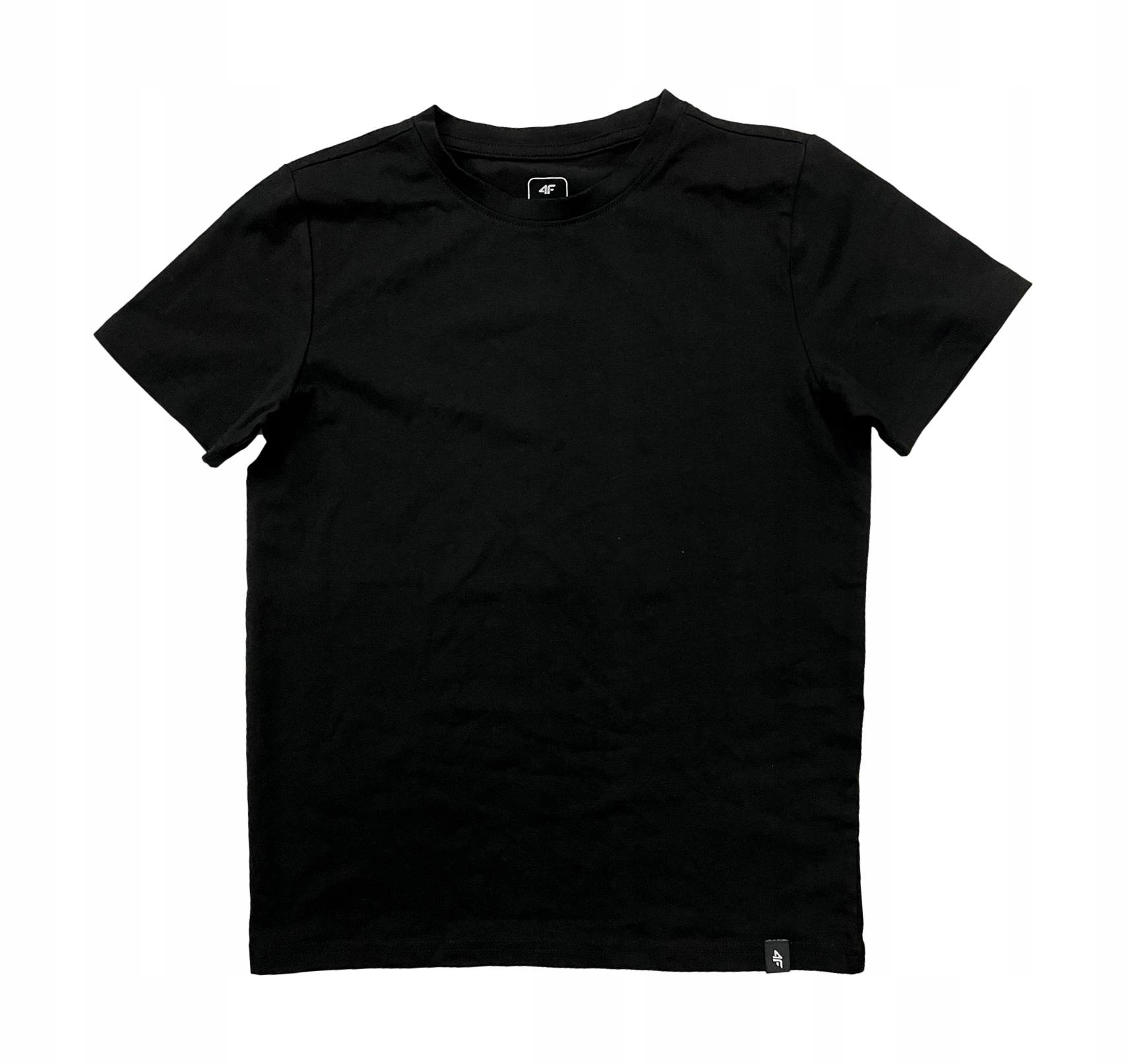 

4F koszulka t-shirt bluzka Czarna *134-140