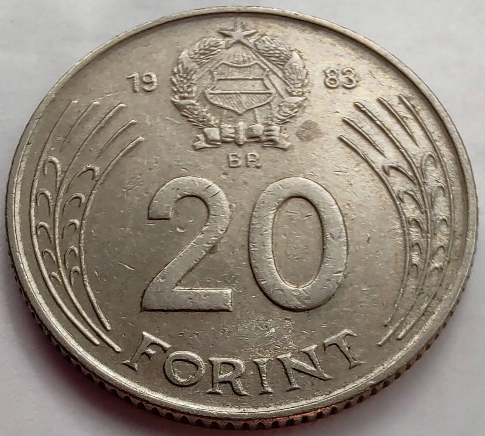 2800 - Węgry 20 forintów, 1983