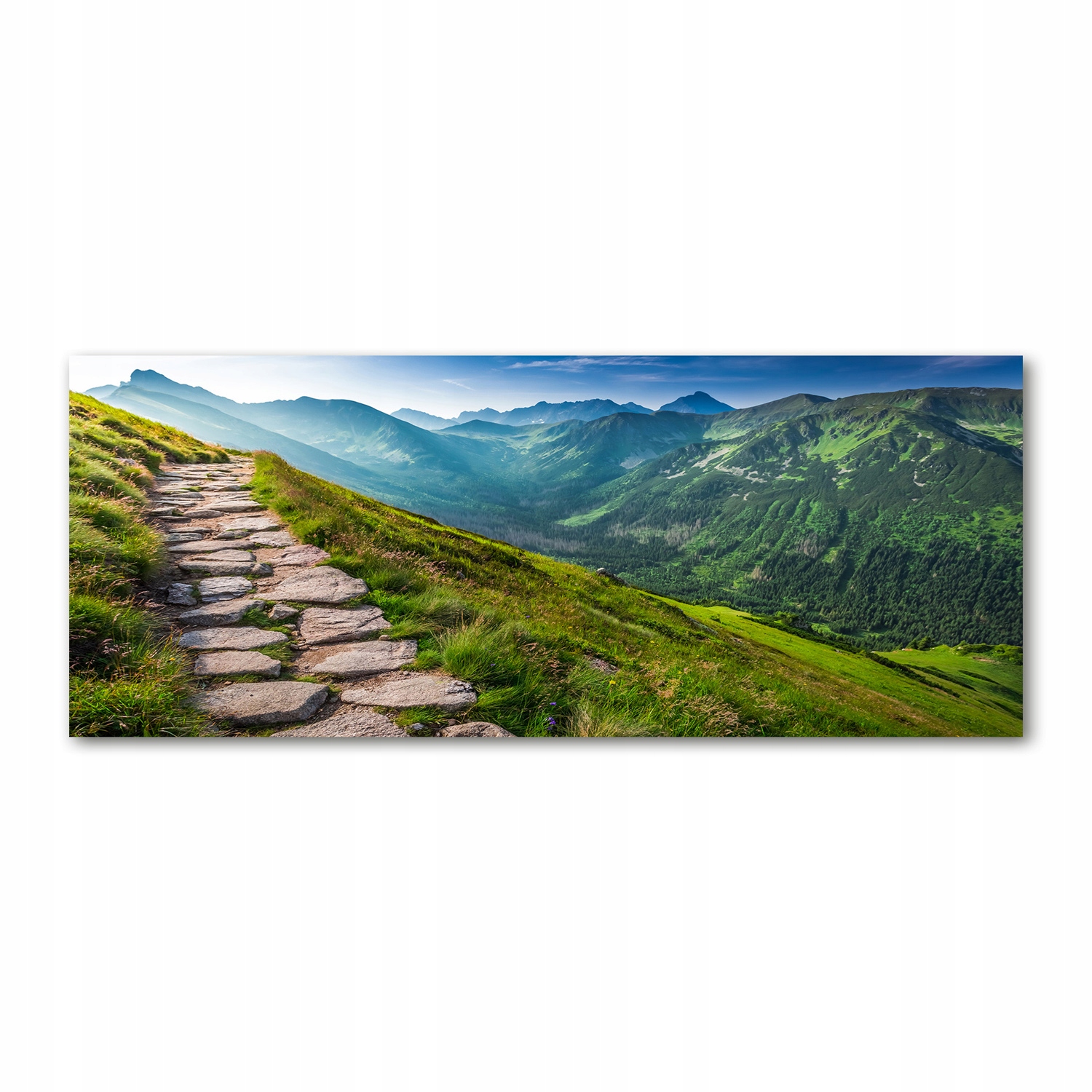 

Foto obraz szkło akryl Ścieżka w Tatrach 125x50 cm