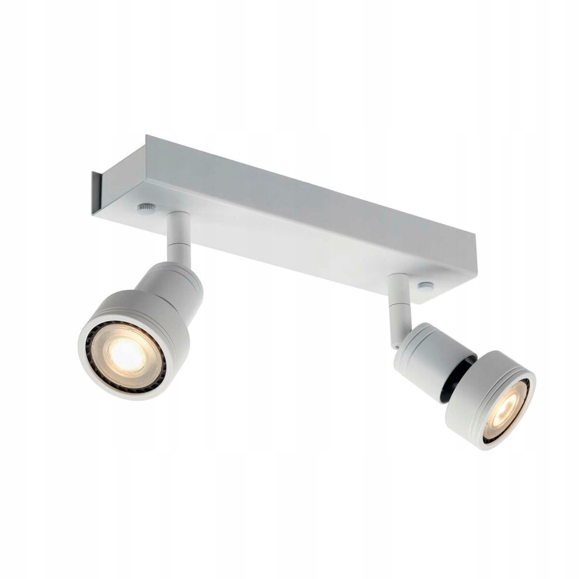 Bodové svietidlo Slv Puri 2 biele GU10 2x50W hliník IP20