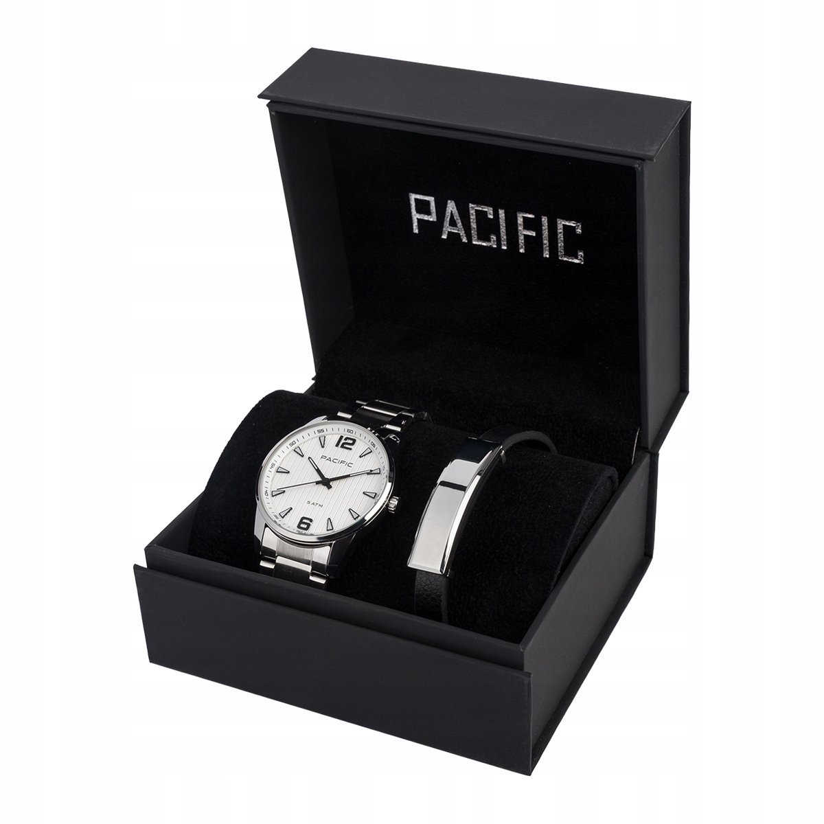 Pacific X0080-11 komplet stříbrný náramek elegantní sada pro