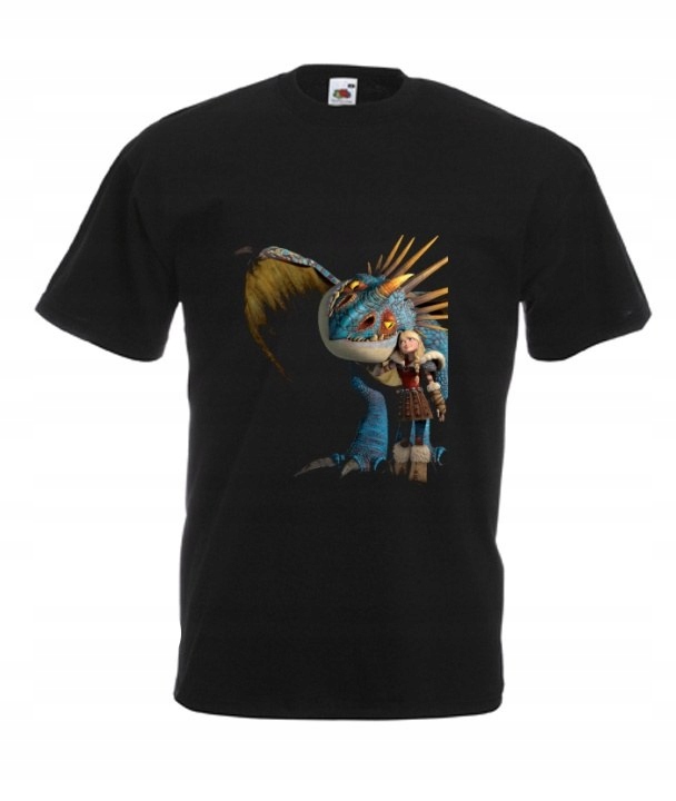 

Męska Koszulka Jak Wytresować Smoka Wzory Smok