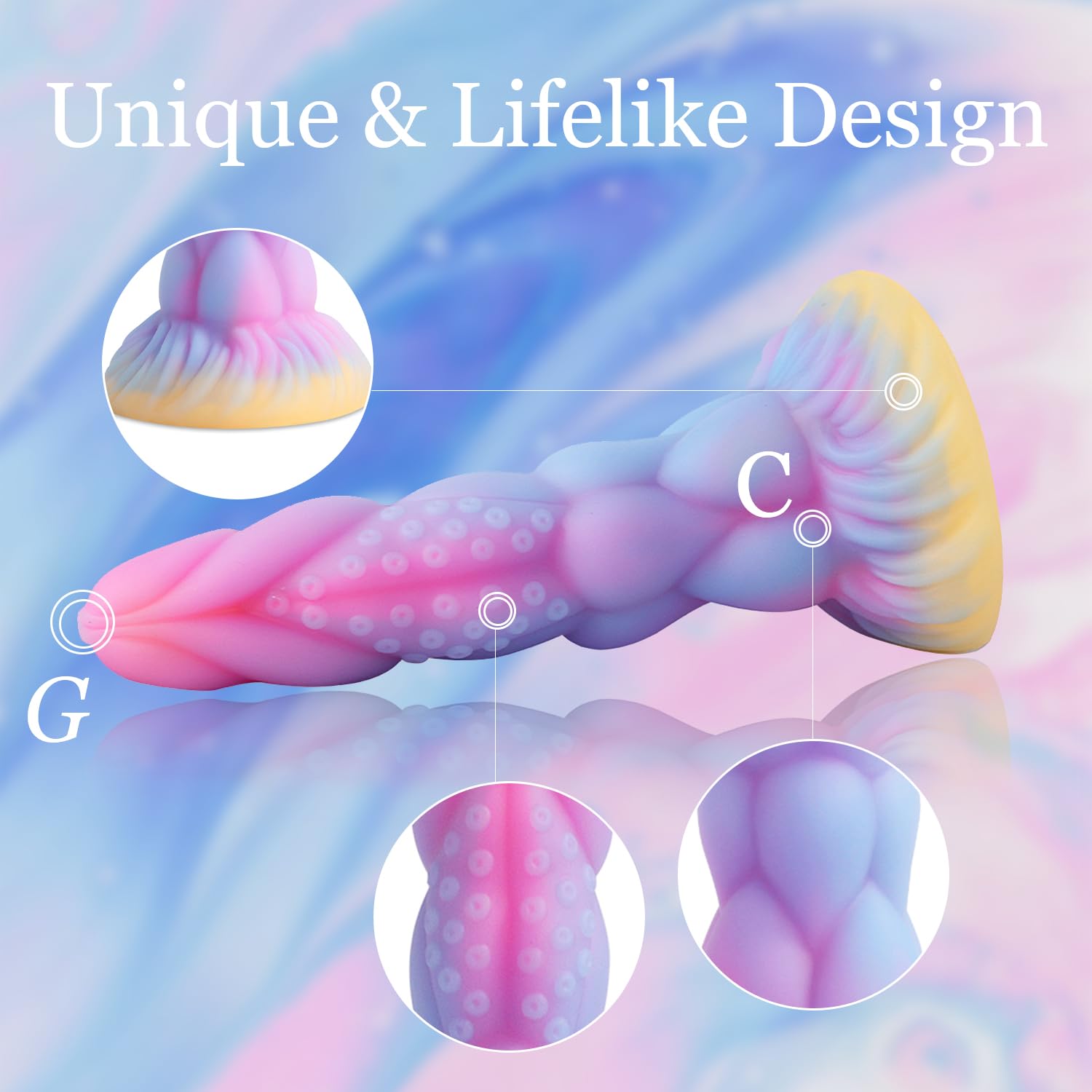 REALISTISCHER Monster Silikon Dildo Ogromny Dildo Analny Z Silikonu — miniatura 2